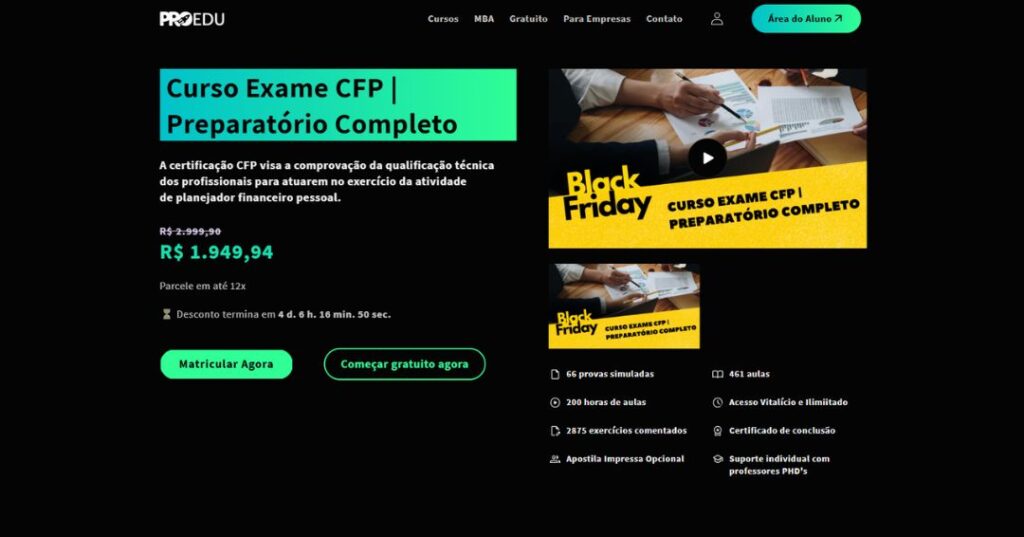 curso cfp - pro educacional